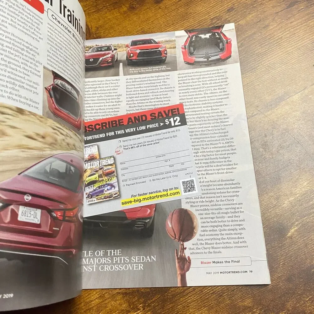 MOTOR TREND MAGAZINE-------MAY 2019